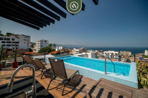 Centric Condo in PV Downtown - Private Patio - Pool